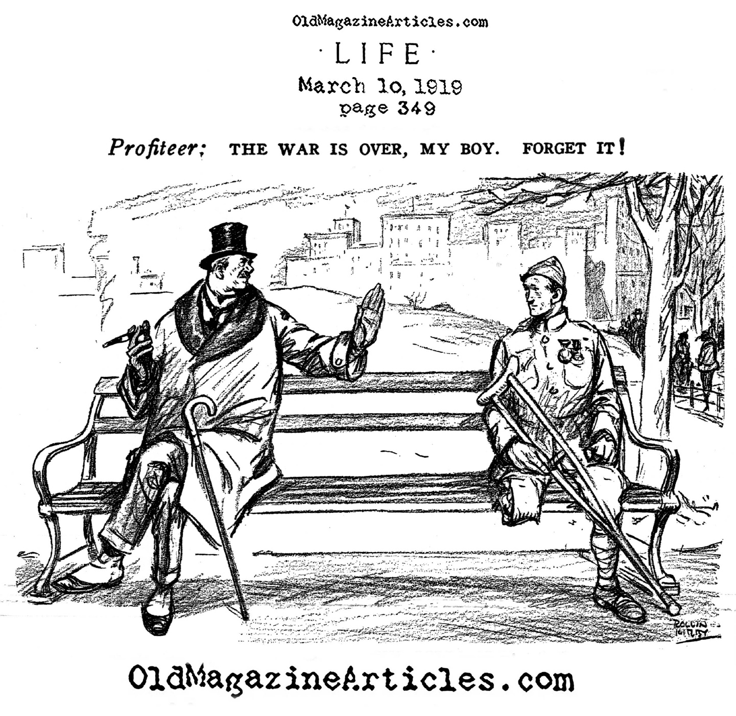 War Profiteers (Life Magazine, 1919?)